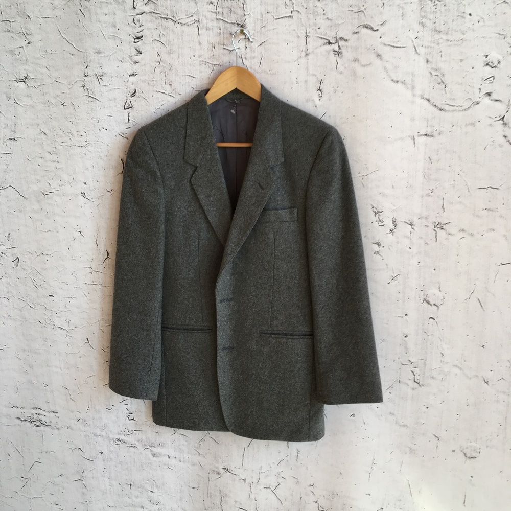 DIMITRI JAQUES GREY WOOL SUIT